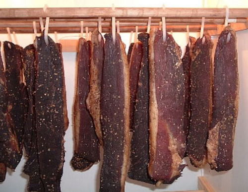 Как приготовить Вяленое мясо свинины в домашних условиях рецепт пошагово