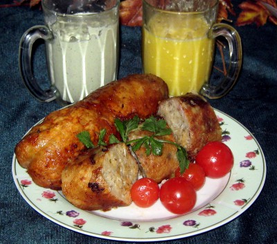 Куриная фаршированная шейка еврейская кухня  - IMG_1436.JPG