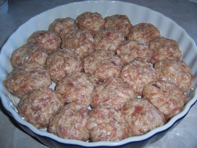 Мясные тефтели в томатном соусе с сыром - 100_6759.JPG