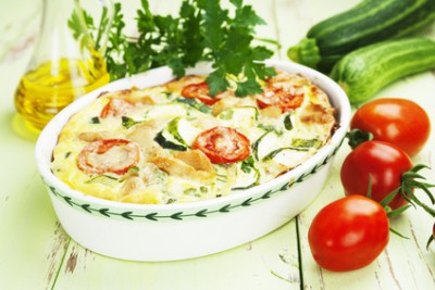Как приготовить мясо в аэрогриле - 02 Zucchini baked with chicken.jpg