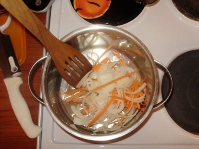 Фоторецепт: постный суп с вешенками и гречкой - P1140438.JPG