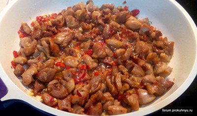 Блюдо сычуаньской кухни: курица с арахисом Гунбао  - Курица Гунбао-011.jpg