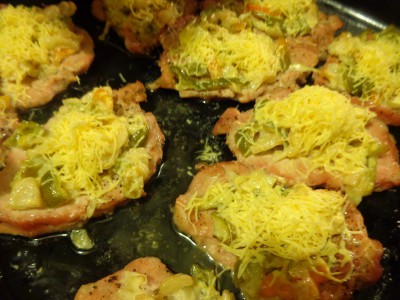 Свиные медальоны с овощами и сыром - DSC02353.JPG