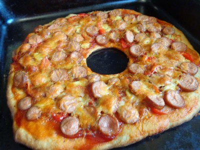 Итальянский пирог с моцареллой и сосисками - DSC02590.JPG