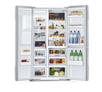 Тихий и экономичный холодильник Hitachi R-M702 GPU2 GS - 888.jpg