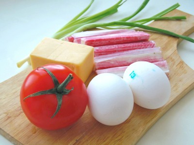 Салаты с крабовыми палочками - 1.JPG