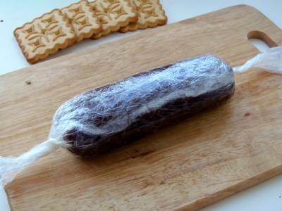 Колбаска из печенья - рецепт как в детстве - 9.JPG
