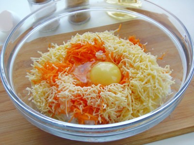 Котлетки рисовые с сыром и овощами - 6.JPG