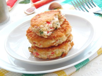 Котлетки из крабовых палочек с сыром - 10.JPG