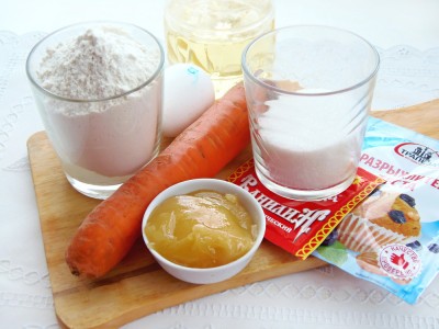 Сладкие морковные кексы - 1.JPG