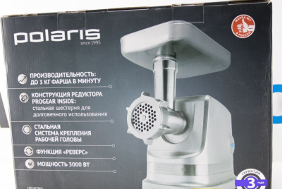 Новая мясорубка POLARIS: 3 килограмма фарша в минуту - 2019-03-15 01_37_52-Обзор Polaris PMG 3043 ProGear Inside. Мясорубка с высоким ресурсом службы - Meg.png