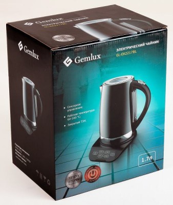 Чёрная нержавейка: обзор чайника Gemlux GL-EK2217BL - 9.JPG