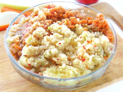 Икра из баклажан на мясорубке на зиму - 3.JPG