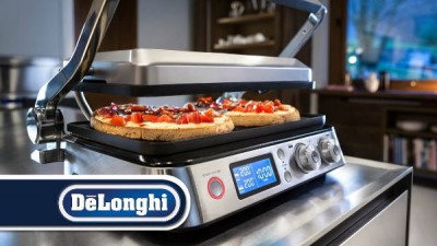 Вместительный и эффективный контактный гриль De Longhi CGH1012D - 9.JPG