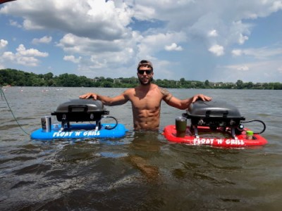 Плавучий гриль Float-N-Grill: теперь шашлыки можно жарить, не выходя из воды - 7.jpg