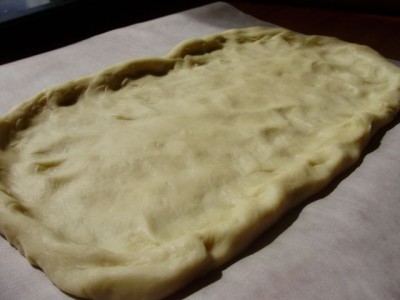 Постная пицца с маринованными огурцами - P7175994.JPG