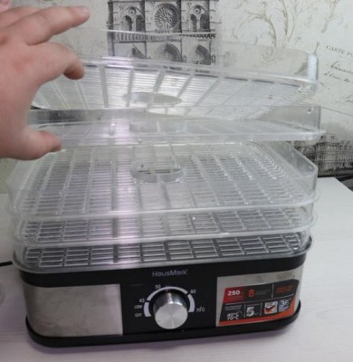 Дегидратор HausMark FD-2510B: простая и дешёвая сушилка для продуктов - 8.jpg