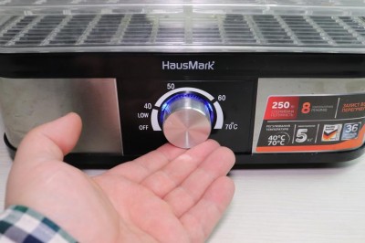 Дегидратор HausMark FD-2510B: простая и дешёвая сушилка для продуктов - 9.jpg