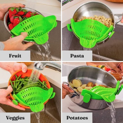 Ситечко для кастрюль Kitchen Gizmo Snap N Strain облегчит вашу жизнь - 8.jpg