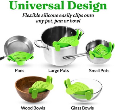Ситечко для кастрюль Kitchen Gizmo Snap N Strain облегчит вашу жизнь - 9.jpg