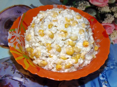 Салат с рисом и рыбкой - Салат.JPG