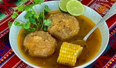 Вкусное путешествие по Эквадору: новогодний суп Caldo de bolas de verde - 7.jpg