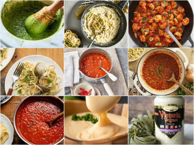 Пикантная паста: несколько рецептов разных соусов - Collage_Fotor.jpg