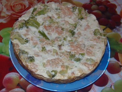 Запеканка с рыбой и брокколи - запеканка.JPG