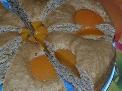 Пирог овсяный с абрикосами - 3.JPG