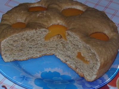 Пирог овсяный с абрикосами - 1.JPG