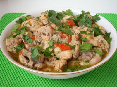 Чахохбили - блюдо грузинской кухни - DSCN4805.JPG