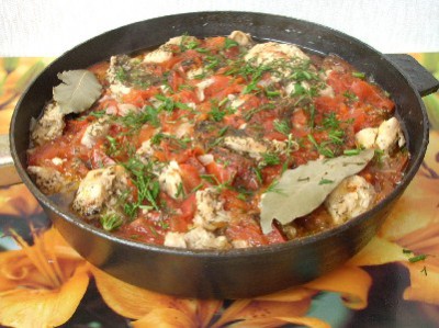 Чахохбили - блюдо грузинской кухни - DSCN4799.JPG