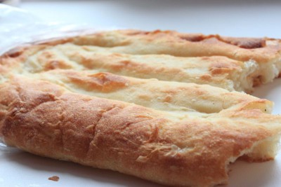 Пицца бутерброд, брускетта из тандырной лепешки на завтрак - IMG_5336.JPG