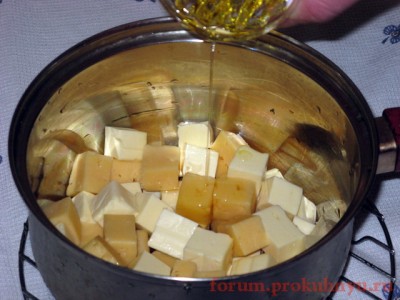 Фоторецепт: сырный суп-пюре с грибами - 13 Сырный суп-пюре с грибами.JPG