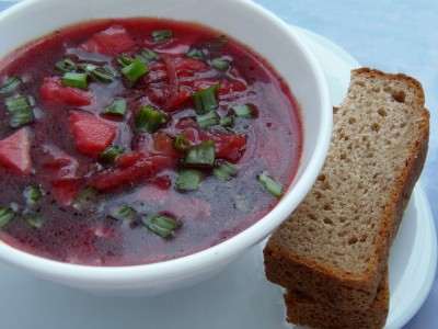 Суп свекольный с пекинской капустой - P1110029.JPG