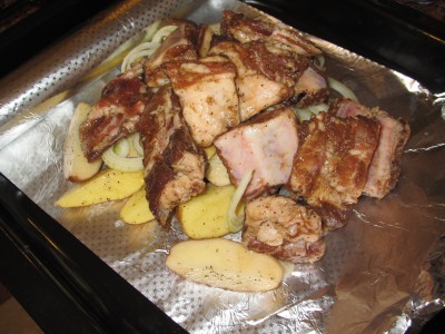 Ароматные свиные ребра, запеченные в духовке - IMG_3994.JPG