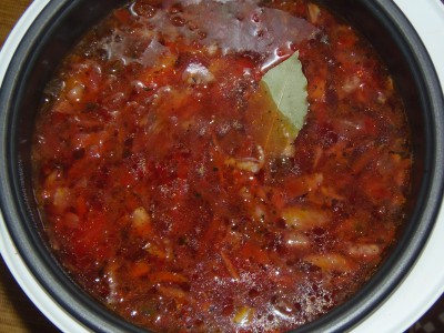 Суп свекольный с пекинской капустой - P2160023.JPG