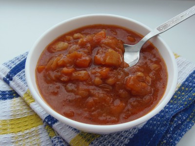 Густой томатный суп с фасолью - фасоль (7).JPG