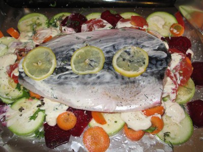 Скумбрия запеченная с овощами - IMG_6830.JPG