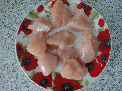 Куриное филе с шампиньонами в сметанном соусе - 1.JPG